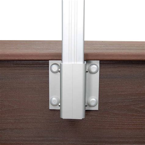 post to facia metal brackets|century aluminum fascia mount.